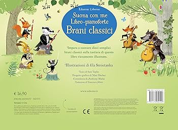 Amazon.co.jp: Libro-pianoforte. Brani classici. Suona con me